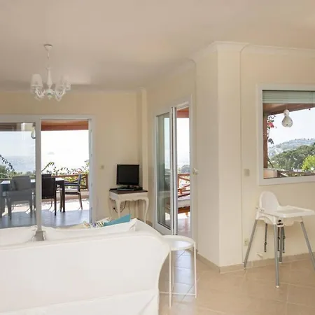 House With Sea View And Shared Pool In Bodrum