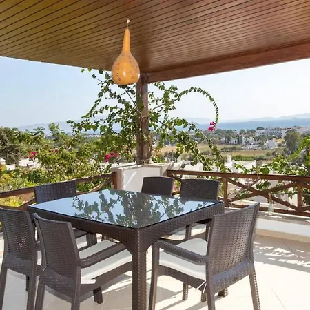 公寓 House With Sea View And Shared Pool In Bodrum